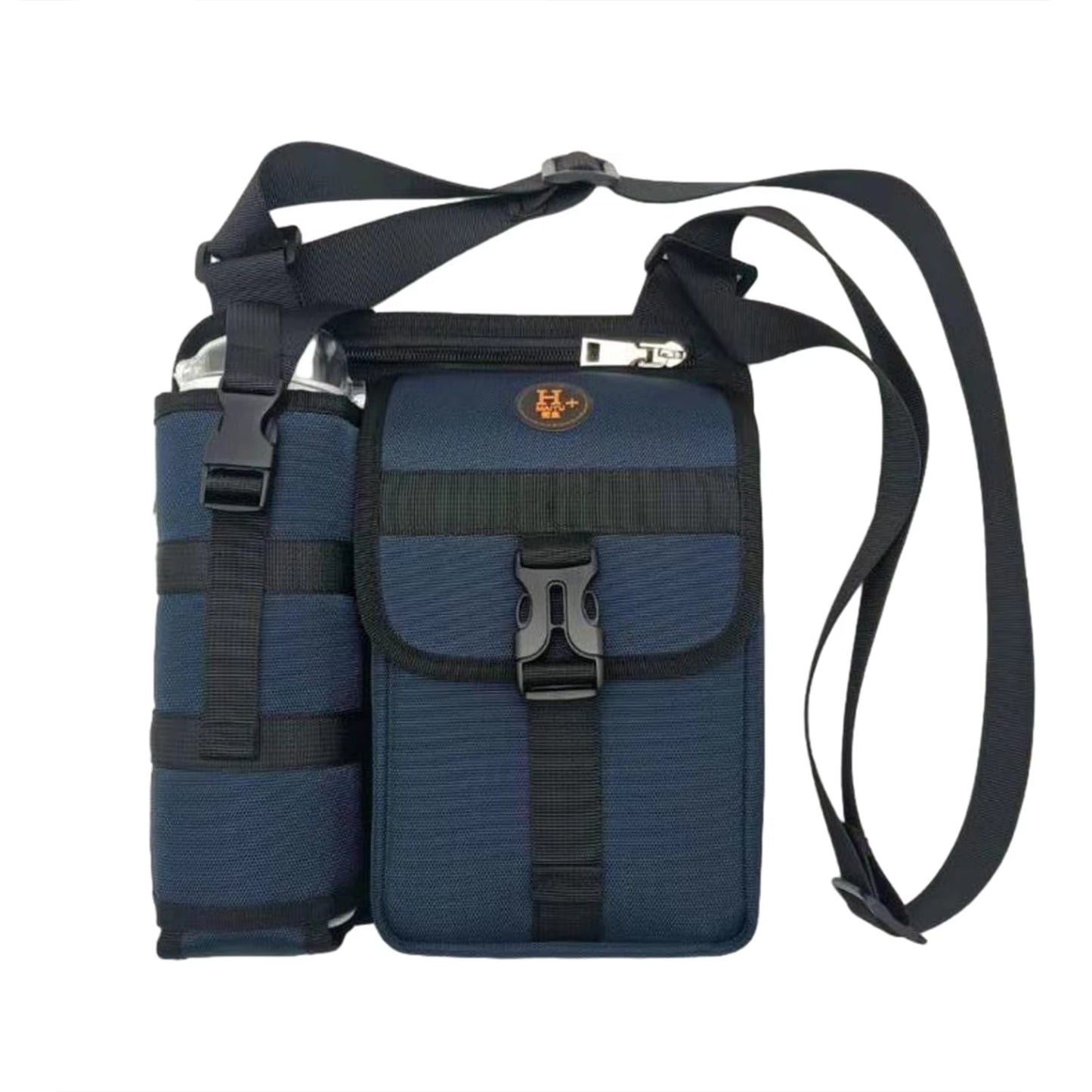 Water Bottle Holder Carrier Bag with Adjustable Strap Men'S Crossbody Pouch Bag Portable Casual Shoulder Bags for Work Outdoor